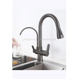 STOCCO Τρίοδη Μπαταρία κουζίνας Φίλτρου ST933GM GUN METAL 5