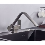 STOCCO Σπαστή Μπαταρία κουζίνας αναμεικτική ST5070GG GUN GREY 2