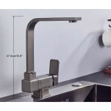 STOCCO Σπαστή Μπαταρία κουζίνας αναμεικτική ST5070GG GUN GREY 6