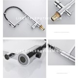 STOCCO Τρίοδη Μπαταρία κουζίνας Φίλτρου ST941C CHROME 7