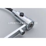 STOCCO Τρίοδη Μπαταρία κουζίνας Φίλτρου ST941C CHROME 5