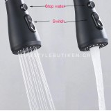 Τρίοδη Μπαταρία κουζίνας Φίλτρου STOCCO ST931B BLACK MAT 9