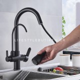 Τρίοδη Μπαταρία κουζίνας Φίλτρου STOCCO ST931B BLACK MAT 5