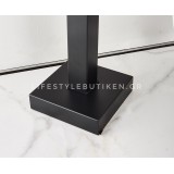 Luxury Matte Black Bathtub Faucet επιδαπέδια μπαταρία λουτρού MY3077 BLACK MAT 6