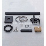 Luxury Matte Black Bathtub Faucet επιδαπέδια μπαταρία λουτρού MY3077 BLACK MAT 9