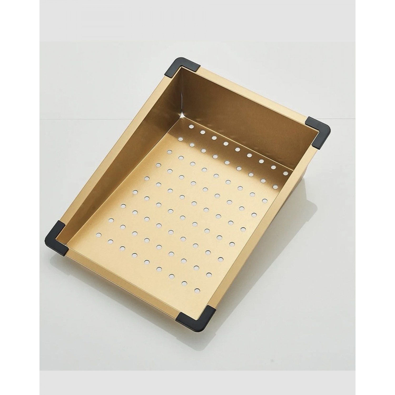 NARON Πολυλειτουργικό χειροποίητο σετ νεροχύτη κουζίνας από ανοξείδωτο ατσάλι 304 μονό με ψηφιακή οθόνη καταρράκτη σετ νεροχύτη με βρύση κουζίνας NR-5521BG BRUSHED GOLD