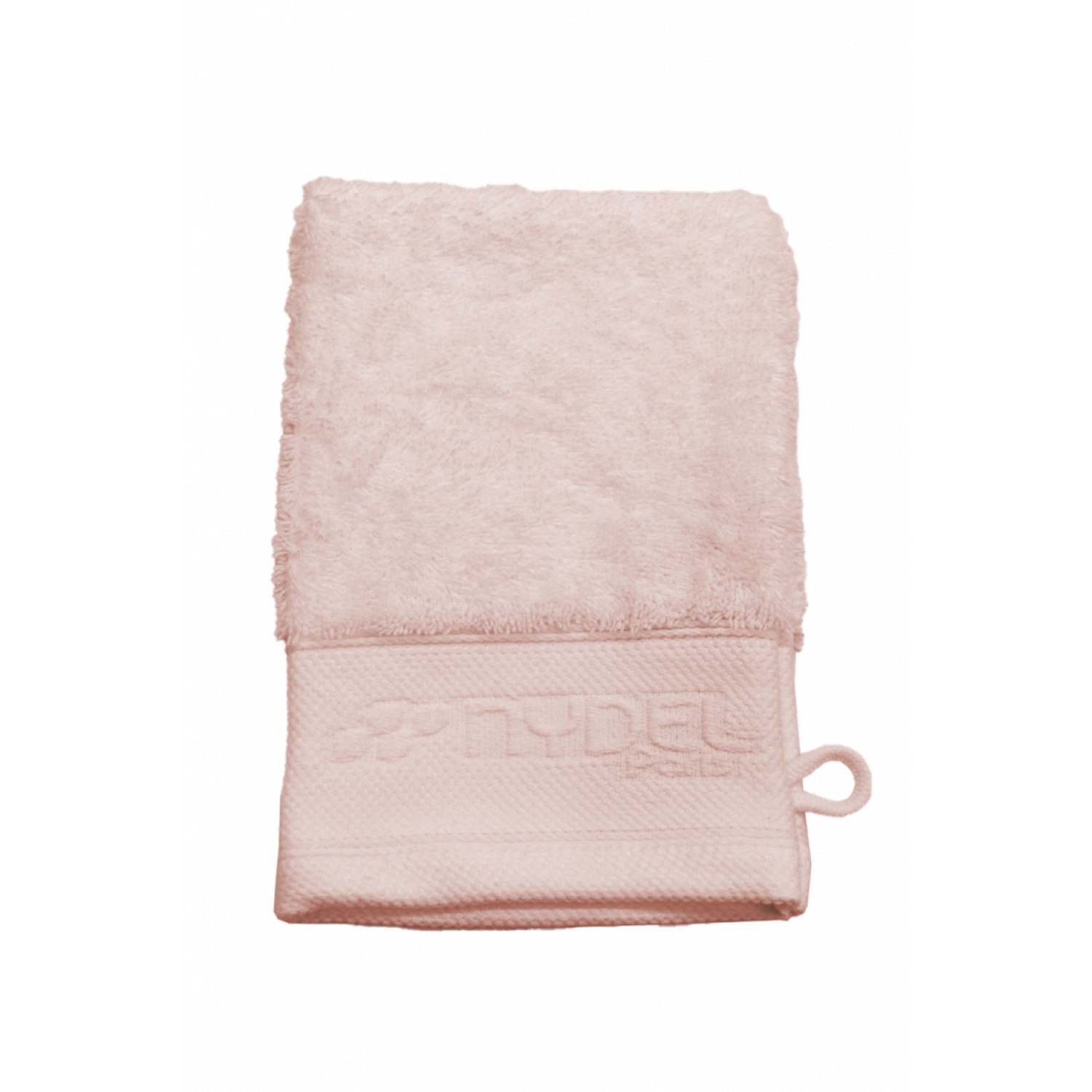 Nydel Paris 21 x 15 cm Βιολογικό Γάντι μπάνιου από εξαιρετικά απαλό και παχύ οργανικό βαμβάκι 700 g/m² ND3372360 ROSE