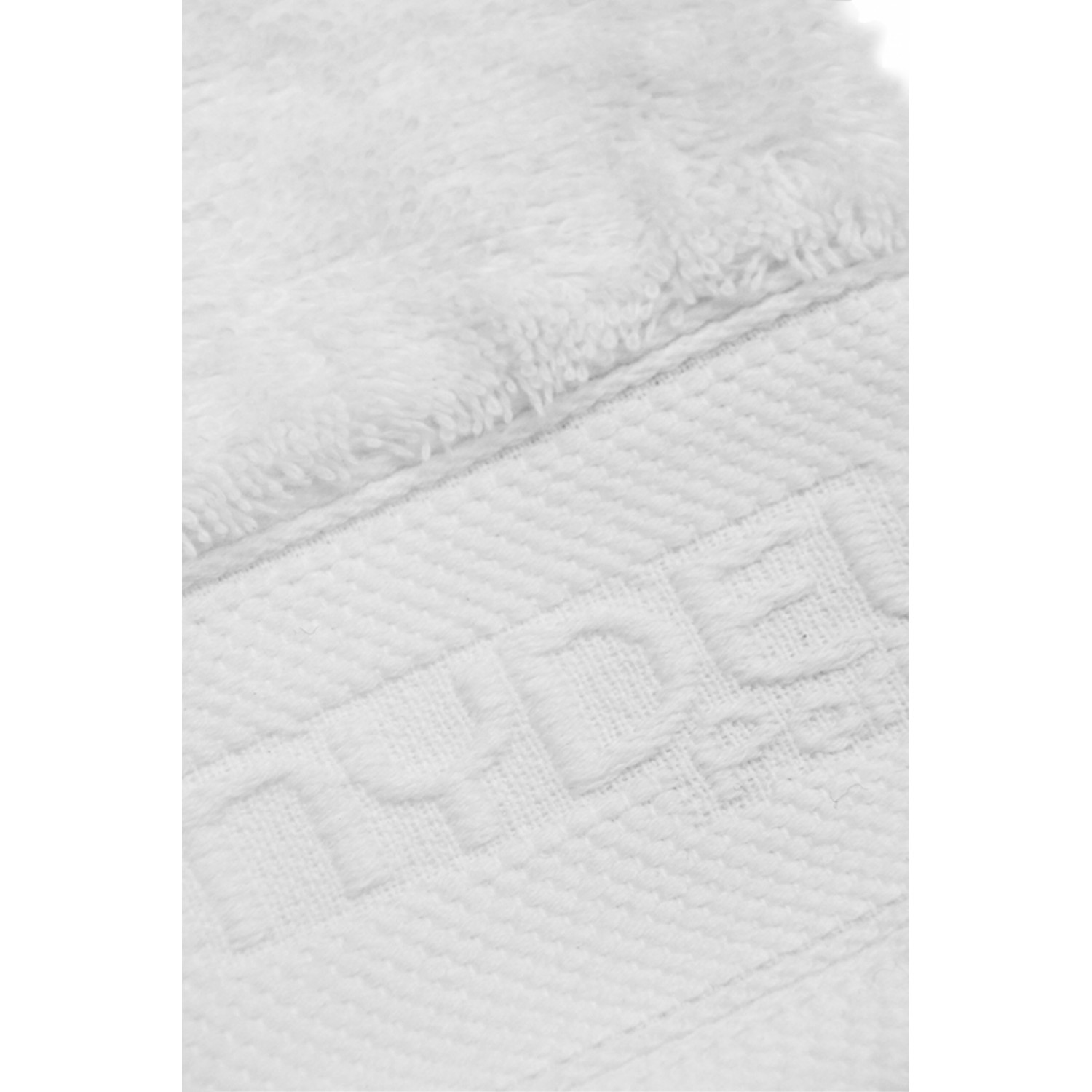 Nydel Paris 21 x 15 cm Βιολογικό Γάντι μπάνιου από εξαιρετικά απαλό και παχύ οργανικό βαμβάκι 700 g/m² ND3372360 WHITE