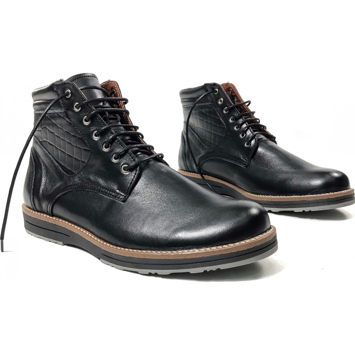 Ανδρικό αρβυλακι μποτακι TSALIS SHOES 785/ΜΑΥΡΟ