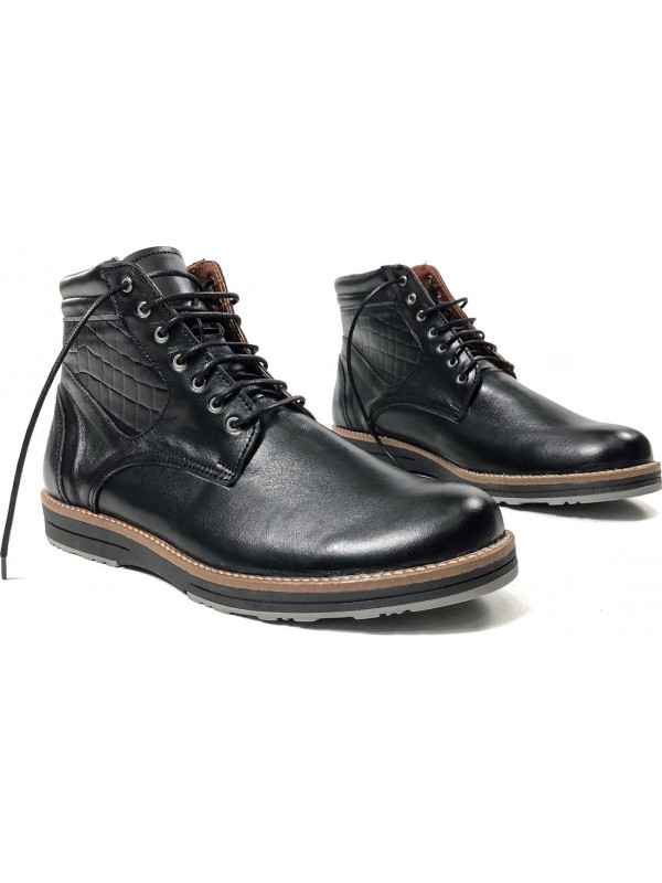 Ανδρικό αρβυλακι μποτακι TSALIS SHOES 785/ΜΑΥΡΟ