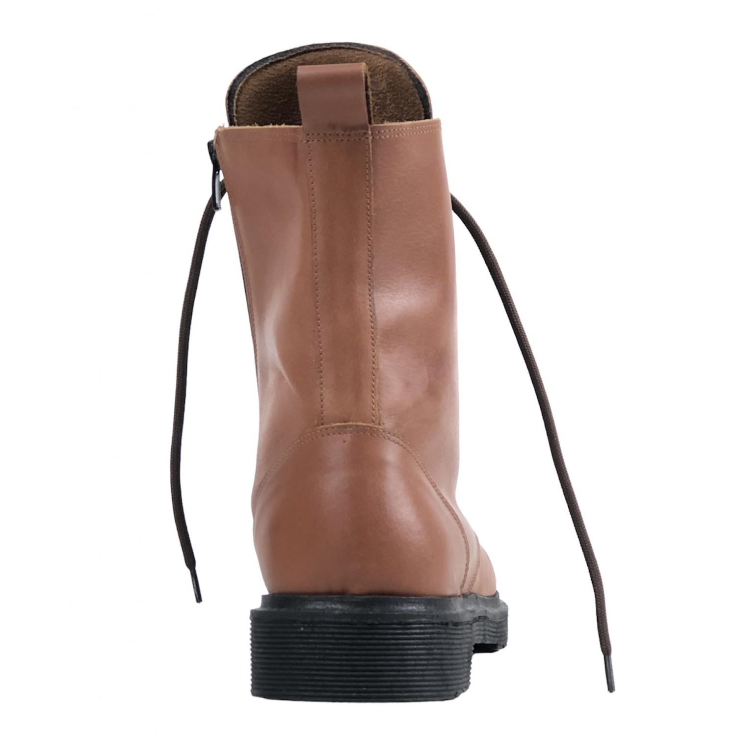 Ανδρική δερμάτινη αρβύλα με φερμουάρ MAINSTONE 1000 Ταμπά