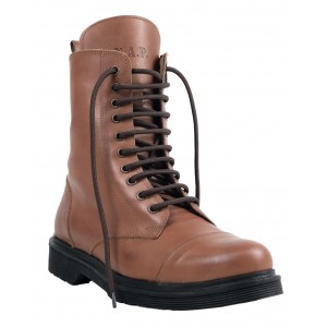 Ανδρική δερμάτινη αρβύλα με φερμουάρ MAINSTONE 1000 Ταμπά