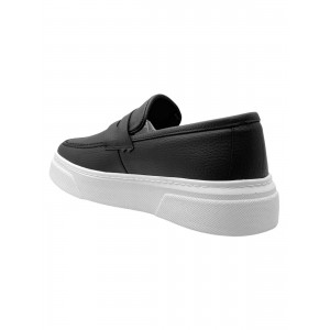 Life Style Butiken LS246052180 Black Ανδρικά  Δερμάτινα Loafers