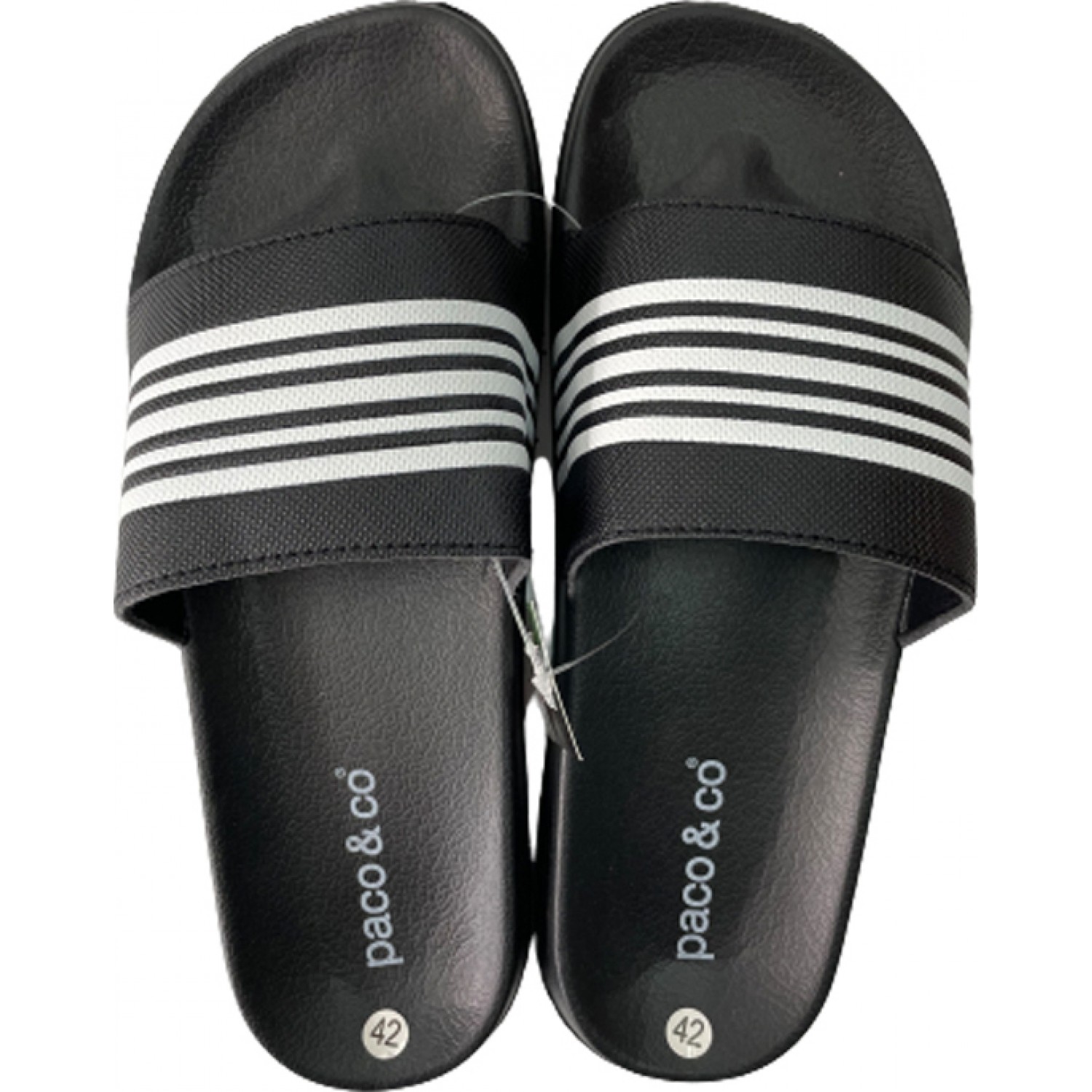 Paco Ανδρική Σαγιονάρα Χρώμα Μαύρο/Λευκό paco 203504-black/white