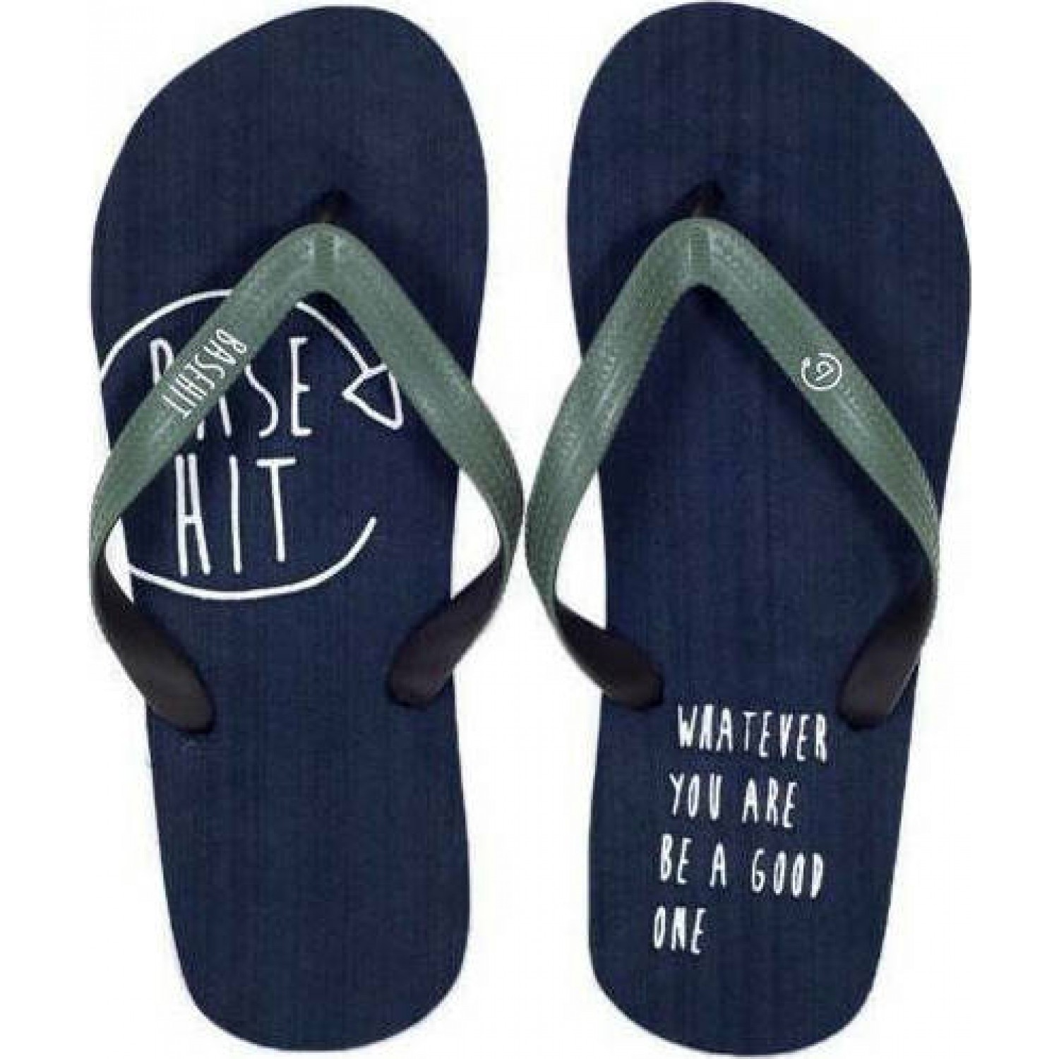 Basehit FFB001 Flip Flops σε Πράσινο Χρώμα