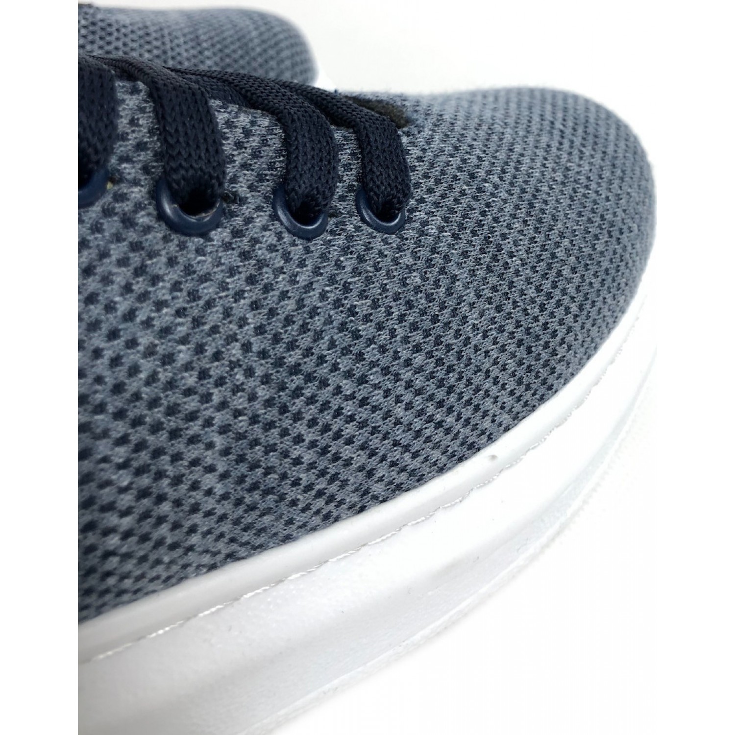 Ανδρικά sneakers με ψηλή σόλα ATTITUDE 3002 ΜΠΛΕ