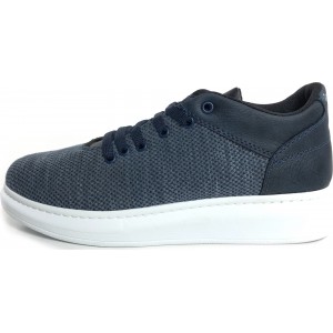 Ανδρικά sneakers με ψηλή σόλα ATTITUDE 3002 ΜΠΛΕ