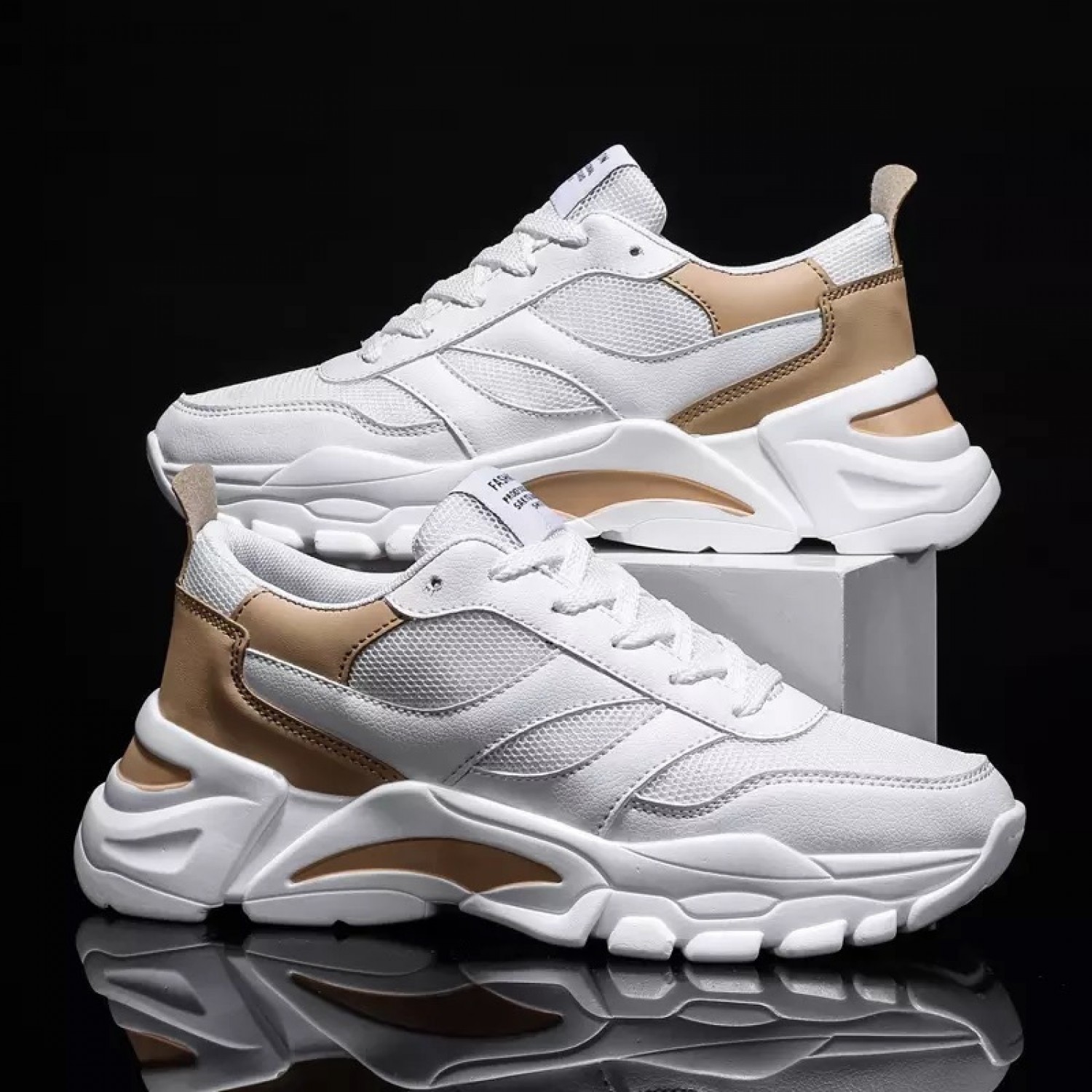 Life Style Butiken Ανδρικά sneakers LS18009 ΛΕΥΚΟ