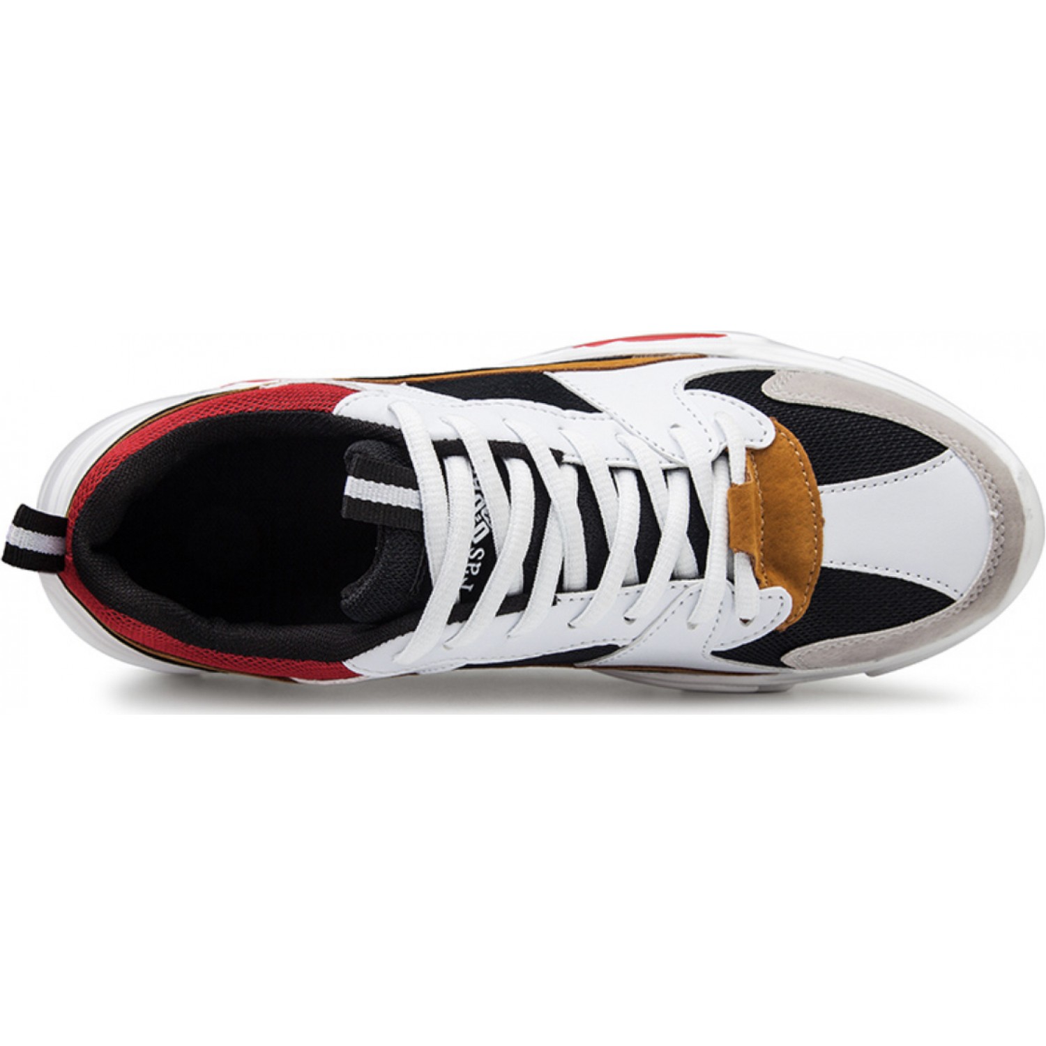 Life Style Butiken colorful sneakers men shoes trainer running 203521 white/red