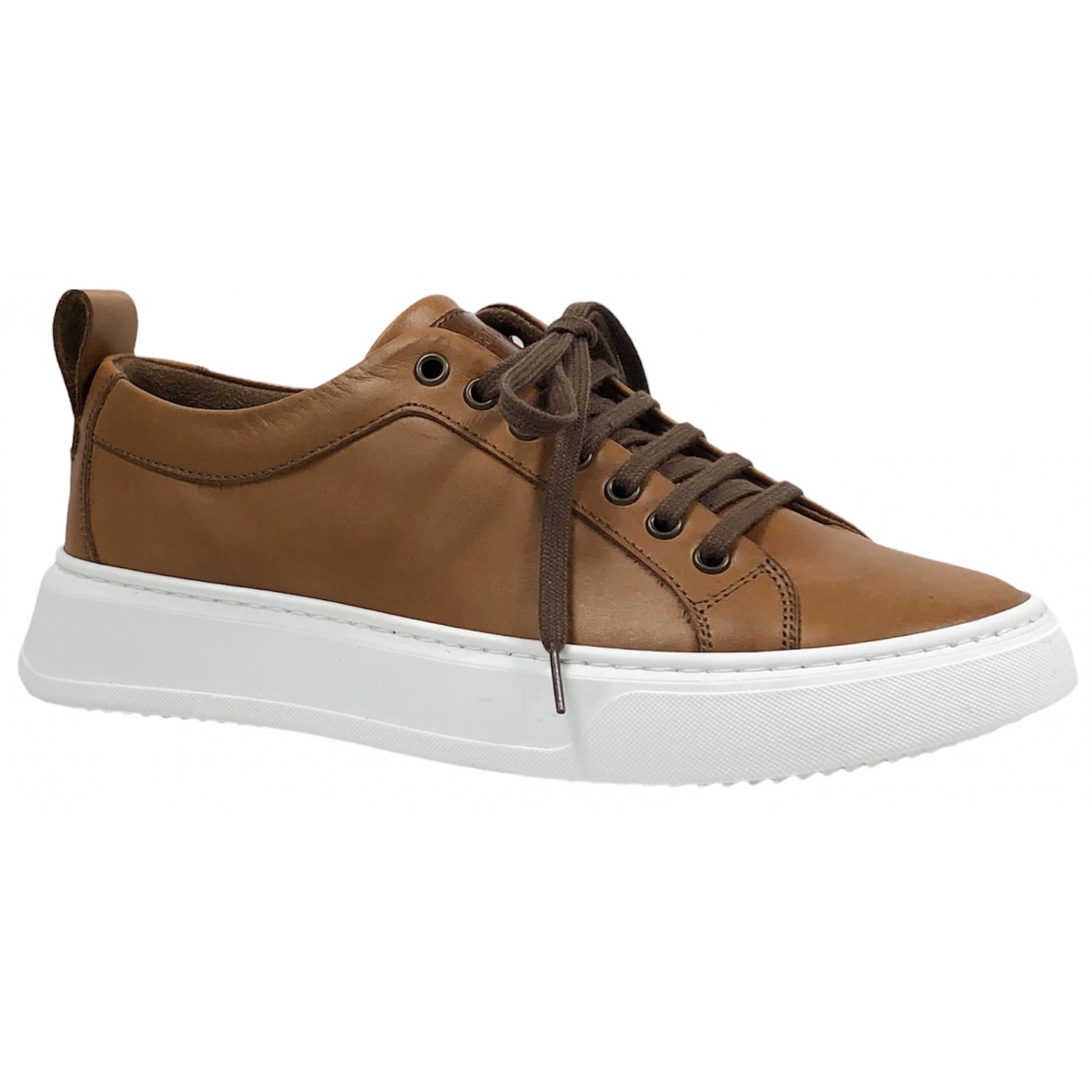 Life Style Butiken Ανδρικά δερμάτινα Sneakers LS1912 ΤΑΜΠΑ