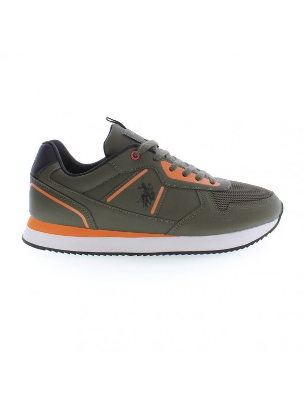 U.S. Polo Assn. NOBIL004MBYM1 Ανδρικά Sneakers Χακί