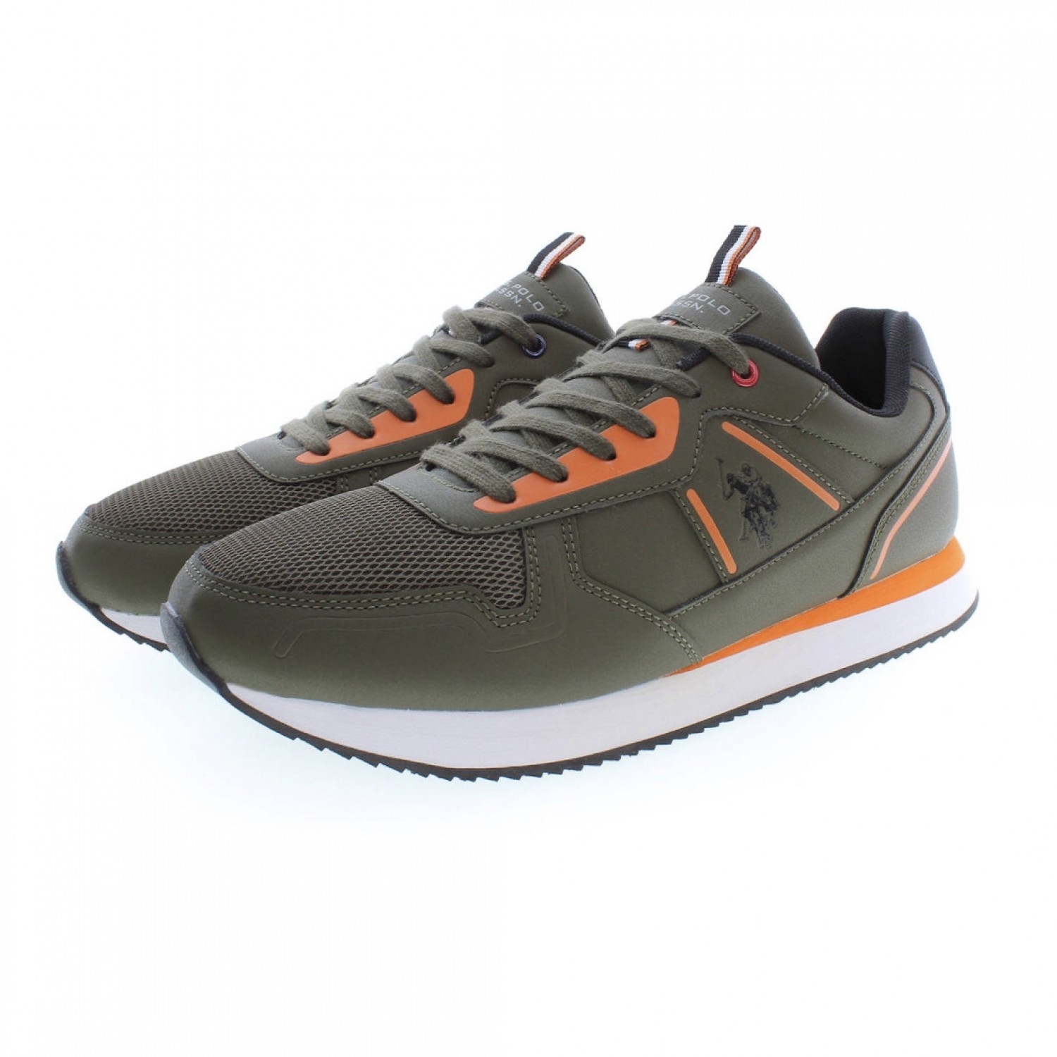 U.S. Polo Assn. NOBIL004MBYM1 Ανδρικά Sneakers Χακί