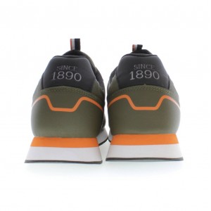 U.S. Polo Assn. NOBIL004MBYM1 Ανδρικά Sneakers Χακί