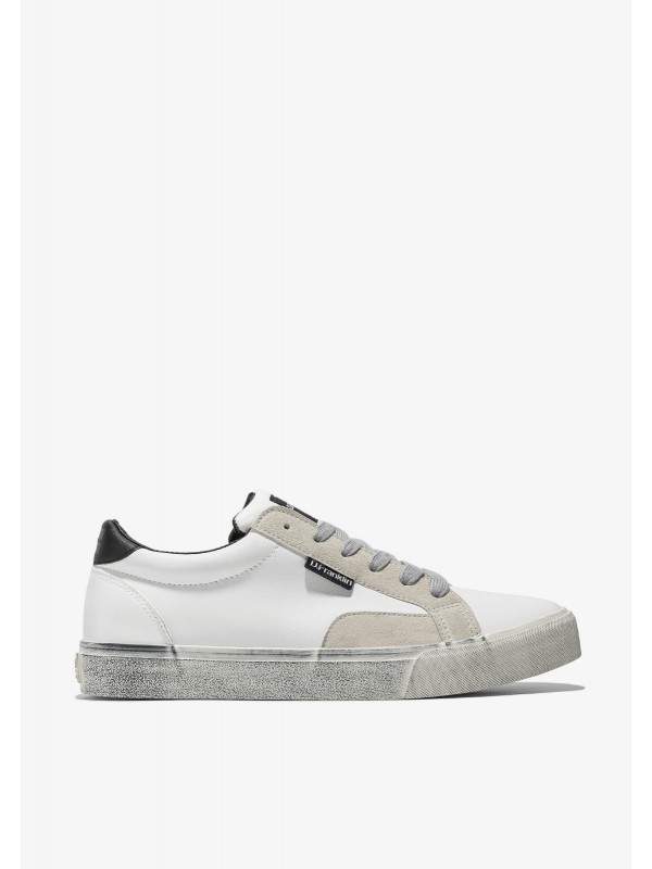 D.Franklin Ανδρικά sneakers DFSH336013-MULT WHITE