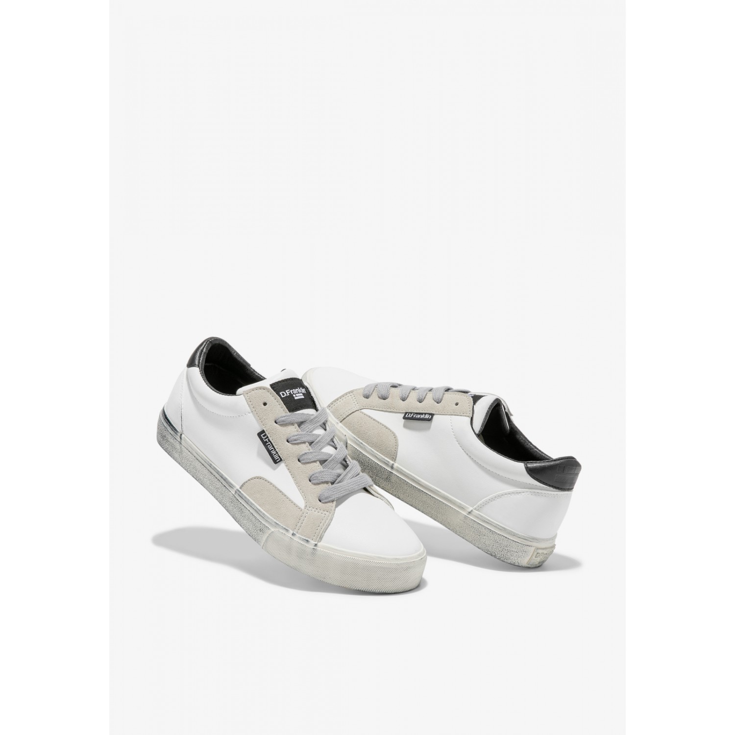 D.Franklin Ανδρικά sneakers DFSH336013-MULT WHITE