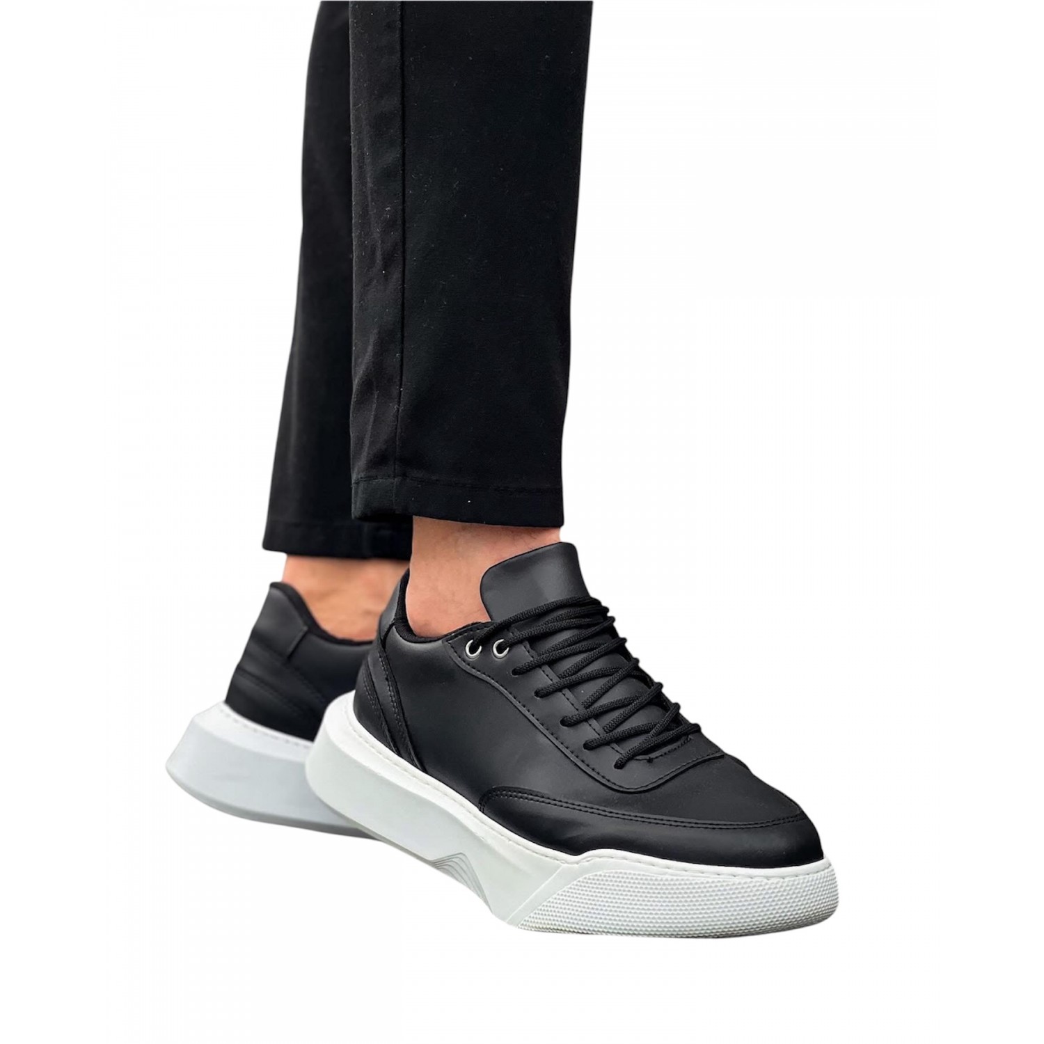 Life Style Butiken Ανδρικά Δίπατα Sneakers LS11007 Black