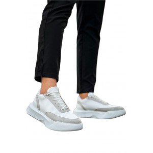 Life Style Butiken Ανδρικά Δίπατα Sneakers LS11008 Λευκό