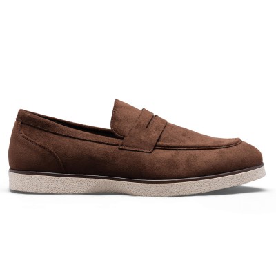 Life Style Butiken Ανδρικά Μοκασίνια Suede LS1C206 Brown