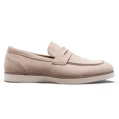 Life Style Butiken Ανδρικά Μοκασίνια Suede LS1C206 Άμμου