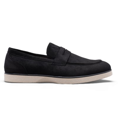Life Style Butiken Ανδρικά Μοκασίνια Suede LS1C206 Black