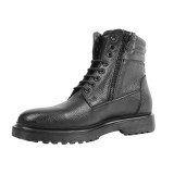 Migato Ανδρικές δερμάτινες αρβύλες EN5031-M14 Black 3