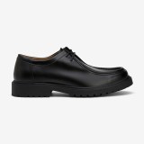 Life Style Butiken Ανδρικά δεμάτινα παπούτσια Loafer με chunky treaded sole LS110062982_000 Black 1
