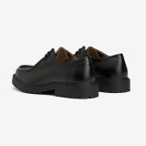 Life Style Butiken Ανδρικά δεμάτινα παπούτσια Loafer με chunky treaded sole LS110062982_000 Black 3