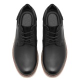Life Style Butiken Ανδρικά Δετά Παπουτσια LS1M805 Black 3