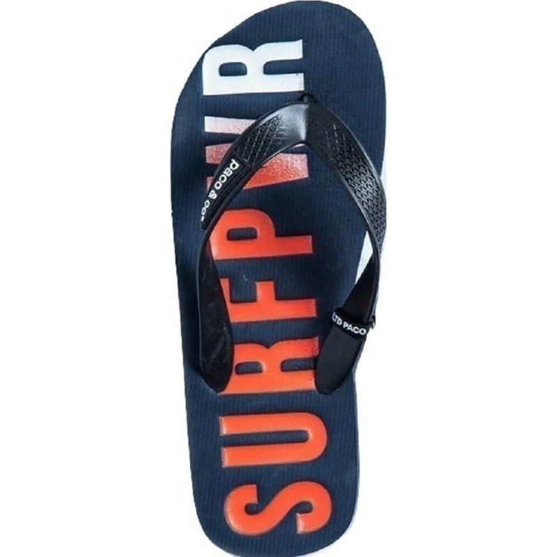 Paco&Co Ανδρική Σαγιονάρα Χρώμα Μπλε Paco&Co SURFWR 203509-blue