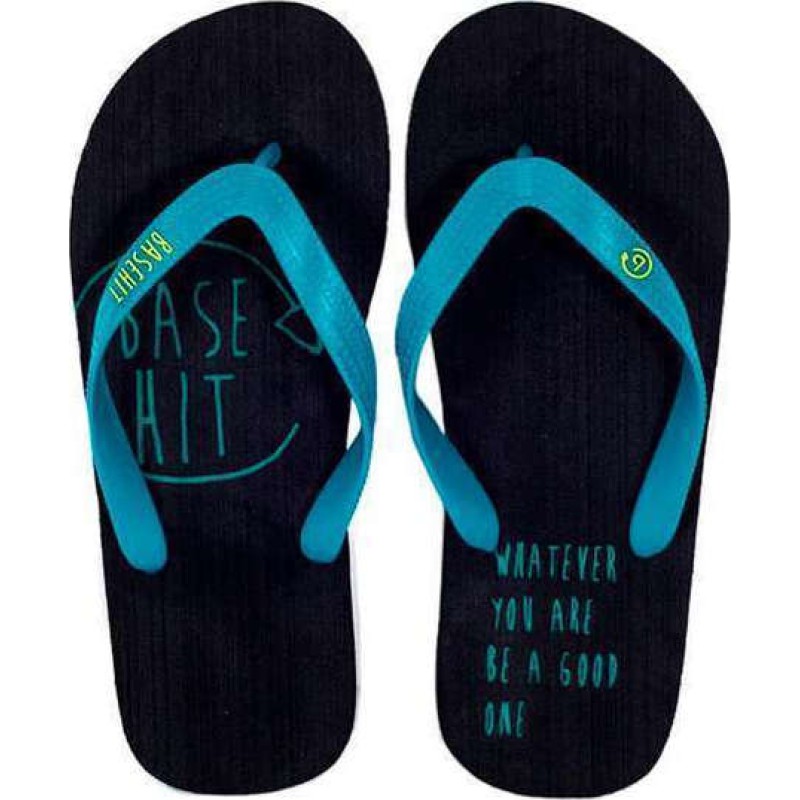 Basehit FFB001 Flip Flops σε Πράσινο Χρώμα Σαγιονάρες