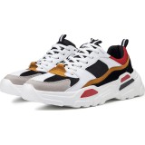 Life Style Butiken colorful sneakers men shoes trainer running 203521 white/red 2