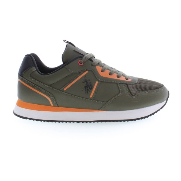 U.S. Polo Assn. NOBIL004MBYM1 Ανδρικά Sneakers Χακί
