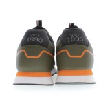 U.S. Polo Assn. NOBIL004MBYM1 Ανδρικά Sneakers Χακί 4