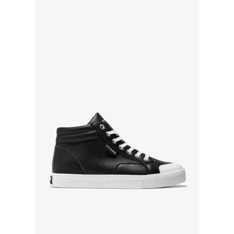 D.Franklin Ανδρικό μποτάκι DFSH336015-BLAC BLACK Ανδρικά
