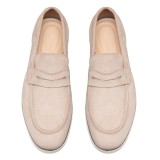 Life Style Butiken Ανδρικά Μοκασίνια Suede LS1C206 Άμμου 3