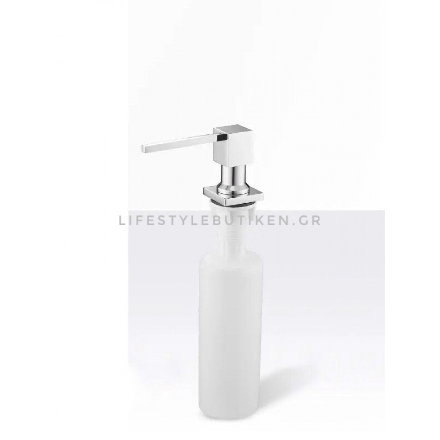 NARON NR7001C Εντοιχιζόμενος Dispenser Σαπουνιού Κουζίνας Μεταλλικό 500ml CHROME