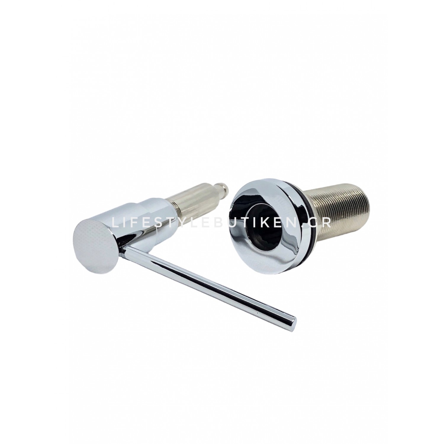 NARON NR8001C Εντοιχιζόμενος Dispenser Σαπουνιού Κουζίνας Μεταλλικό 500ml CHROME