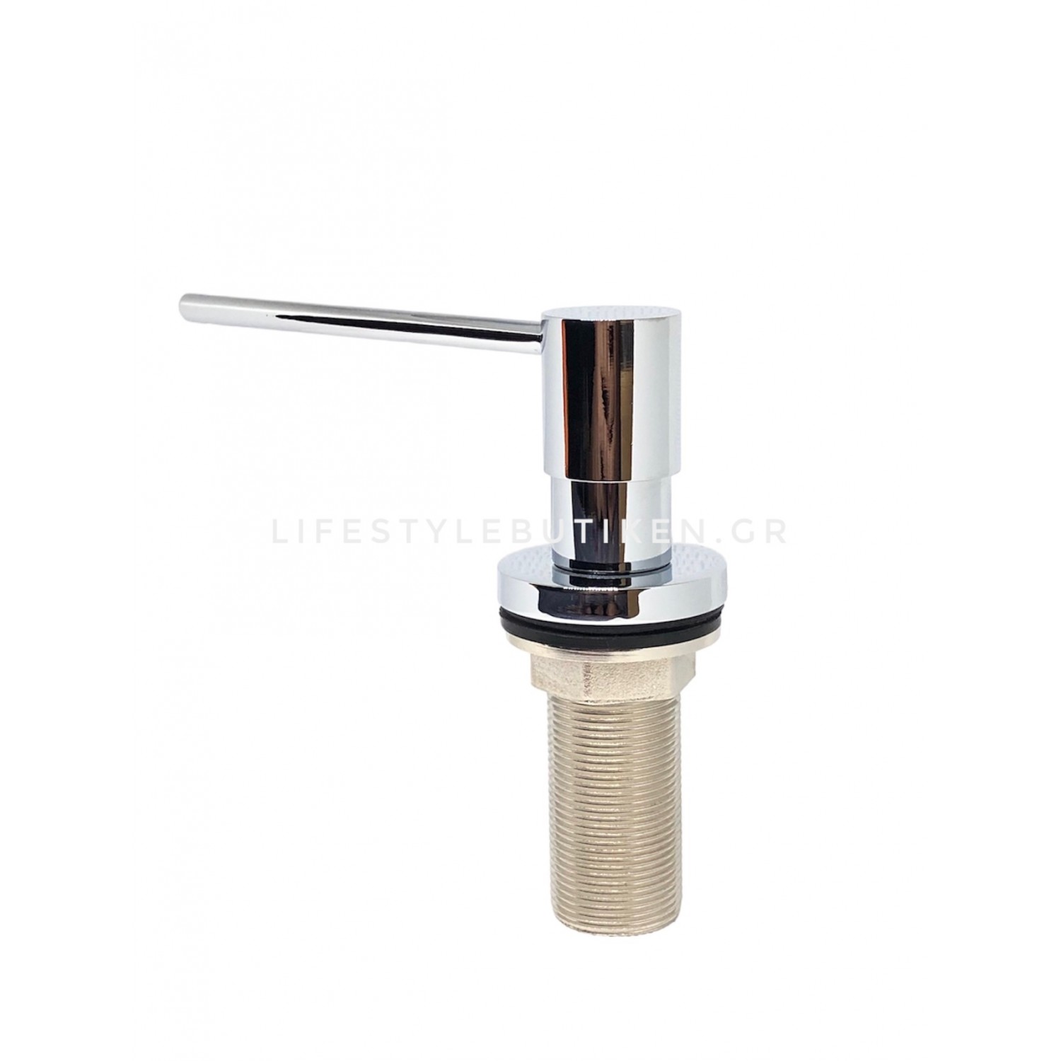 NARON NR8001C Εντοιχιζόμενος Dispenser Σαπουνιού Κουζίνας Μεταλλικό 500ml CHROME