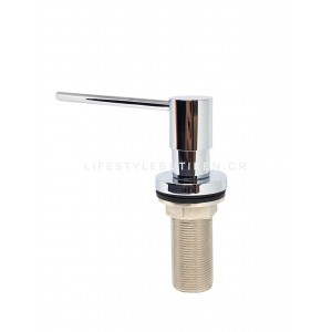 NARON NR8001C Εντοιχιζόμενος Dispenser Σαπουνιού Κουζίνας Μεταλλικό 500ml CHROME