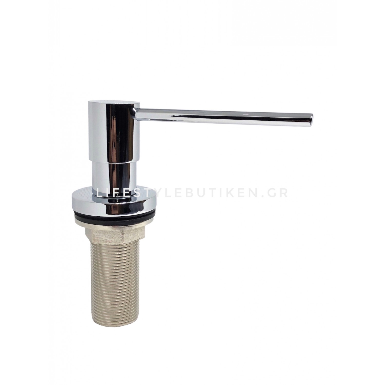 NARON NR8001C Εντοιχιζόμενος Dispenser Σαπουνιού Κουζίνας Μεταλλικό 500ml CHROME